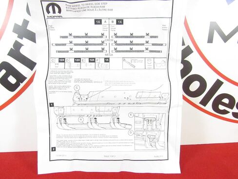 DODGE RAM 1500 2500 3500 4500 5500 sidestep hardware mounting kit NEW OEM MOPAR in Saudi Arabia