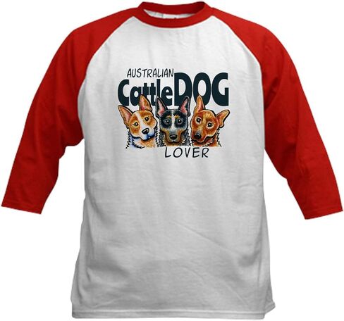 Cafepress ACD Lover Baseball Jersey Kids Cotton Baseball Jersey ، 3/4 Raglan Sleeve Shirt in Kuwait