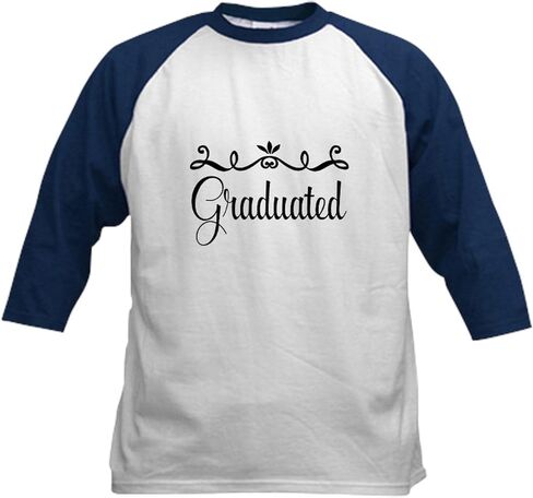 تخرج Cafepress القميص البيسبول للبيسبول جيرسي ، قميص 3/4 راجلان in Kuwait