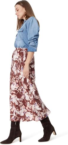 Sam Edelman Women's Gracie Pull on A-Line Midi Skirt Standard in Saudi Arabia