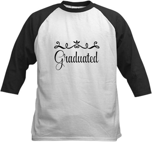 تخرج Cafepress القميص البيسبول للبيسبول جيرسي ، قميص 3/4 راجلان in Kuwait