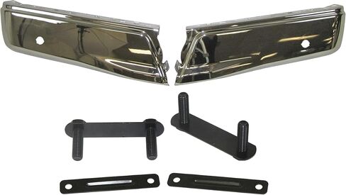 Rear Bumper Chrome Ends Plate Outer Bracket Styleside for Ford for F150 2015-2020 w/Senso Ho in Kuwait