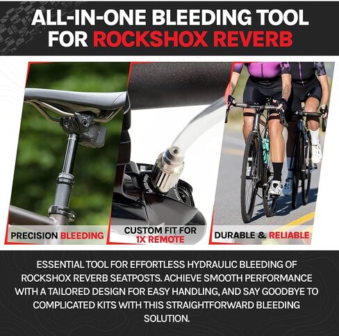 RSN Sports Bleed Kit for RockShox Reverb 1x and X-Loc with Genuine Reverb Fluid in Kuwait