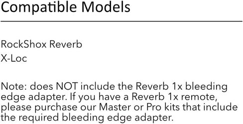 مجموعة RSN Sports Bleed لـ RockShox Reverb 1x وX-Loc مع سائل Reverb الأصلي in Kuwait
