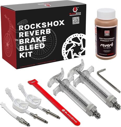 مجموعة RSN Sports Bleed لـ RockShox Reverb 1x وX-Loc مع سائل Reverb الأصلي in Kuwait