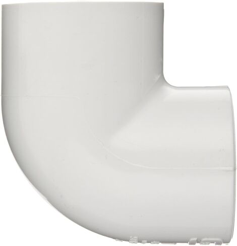 Spears 407 Series PVC Pipe Fitting, 90 Degree Elbow, Schedule 40, White, 3/4" Socket x NPT Female (Pack of 10) in Saudi Arabia