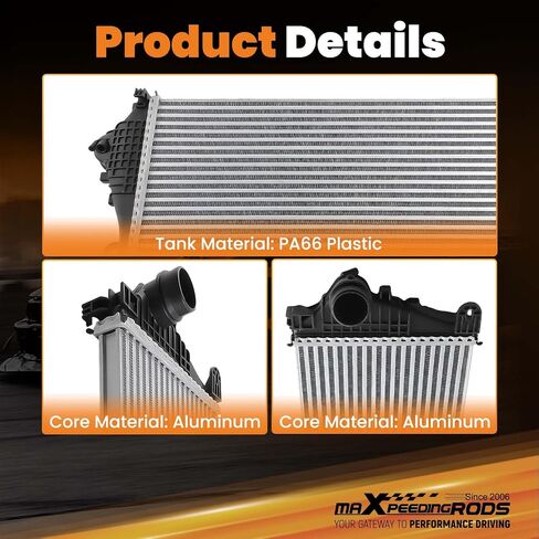 MaxPeedingrods Turbo Intercooler Charge Cooler لـ Chevy Malibu 1.5t 2016-2021 ، 23336337 84493634 18077 23336319 in Kuwait