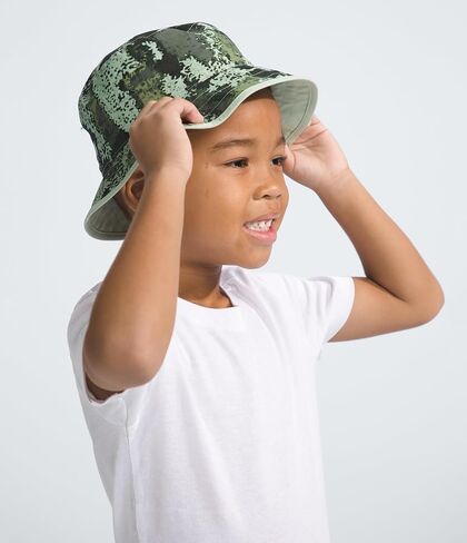 THE NORTH FACE Kids' Class V Reversible Bucket, Violet Crocus Maze Floral Print/Violet Crocus, Medium in Saudi Arabia
