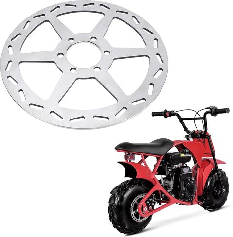 180mm Mini Bike Disc Brake Rotor with Pads Replacement for Mega Moto Classic 80 MM B80 105 MM B105 1000w Electric Mini Bike Powersports Parts in Saudi Arabia