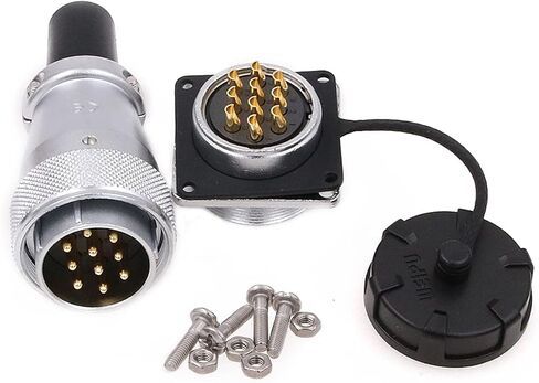 WEIPU WS28 20 PIN METAL CONNECTOR ASSEMBLY HUSHED DUTARY 5A 18AWG CONNECTOR ELECTRICAL AUTION AUTION in Saudi Arabia