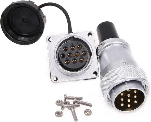 WEIPU WS28 20 PIN METAL CONNECTOR ASSEMBLY HUSHED DUTARY 5A 18AWG CONNECTOR ELECTRICAL AUTION AUTION in Saudi Arabia