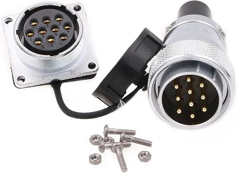 WEIPU WS28 20 PIN METAL CONNECTOR ASSEMBLY HUSHED DUTARY 5A 18AWG CONNECTOR ELECTRICAL AUTION AUTION in Saudi Arabia