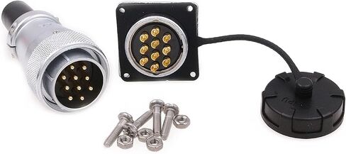 WEIPU WS28 20 PIN METAL CONNECTOR ASSEMBLY HUSHED DUTARY 5A 18AWG CONNECTOR ELECTRICAL AUTION AUTION in Saudi Arabia