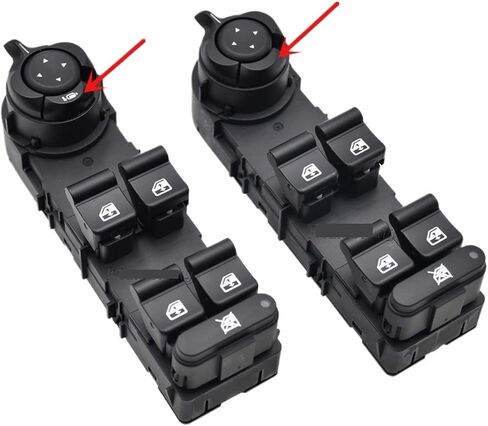 Front Door Window Switch Fit for Alfa Fit for Romeo Fit for Giulietta 940 2010-2020 Power Window Switch(Manual Folding) in Saudi Arabia