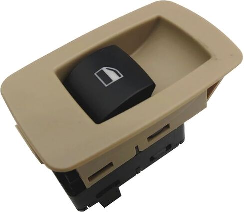61316945876 ملائمة لـ E70 E71 E72 E87 E89 E90 E91 E92 E93 1 '3' Series X5 x6 Z4 Switch Passenger Window Switch (Beige) in Saudi Arabia