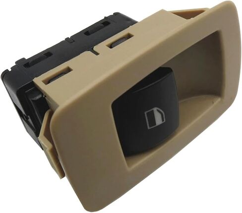61316945876 ملائمة لـ E70 E71 E72 E87 E89 E90 E91 E92 E93 1 '3' Series X5 x6 Z4 Switch Passenger Window Switch (Beige) in Saudi Arabia