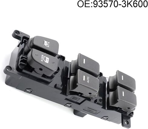 Fit for Sonata 2008-2010 Front Left Driver Side Power Window Switch Button Master 935703K600 in Saudi Arabia
