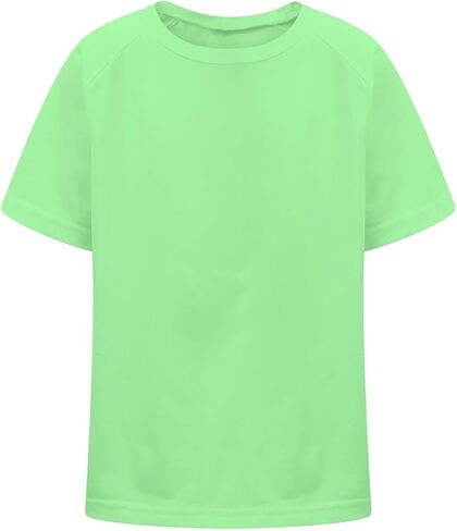 Teens Boys Shirts Kids Summer Cotton Basic Solid Sport Short Sleeve Tops Little Boy Fashion Casual Soft Baseball Clothes Tee in Saudi Arabia