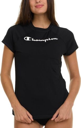 حارس بطل الطفح الجلدي للنساء ، وثيقة غارقة من الغلاف القصيرة ، قميص Rashguard Swim قميص UPF 50+ SPF و UV حماية in Kuwait