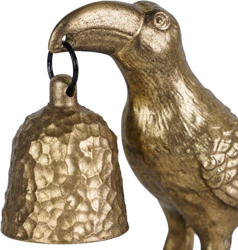 NIKKY HOME Gold Candle Snuffer, Vintage Bird Decor Candle Extinguisher, Decorative Metal Wick Flame Snuffer Candle Accessory in Saudi Arabia