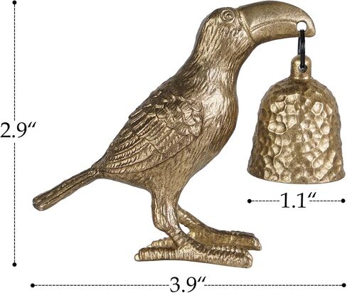 NIKKY HOME Gold Candle Snuffer, Vintage Bird Decor Candle Extinguisher, Decorative Metal Wick Flame Snuffer Candle Accessory in Saudi Arabia