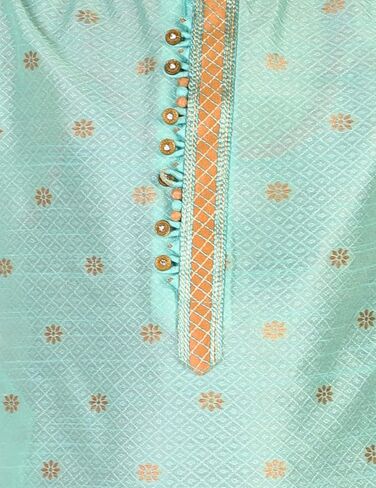 Boy's Silk Kurta Sets | Jaquard | Kids Ethnic Wear Self Design (S-174) in Kuwait