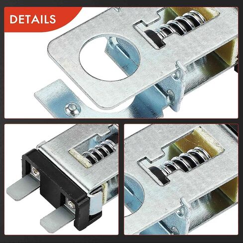 A-Premium Brake Light Switch Lamp Compatible with Jeep Cherokee 1984-1990, Wagoneer, Comanche & Volkswagen Fastback & American Motors Ambassador, AMX, Concord, Eagle, 2 Pins in Saudi Arabia
