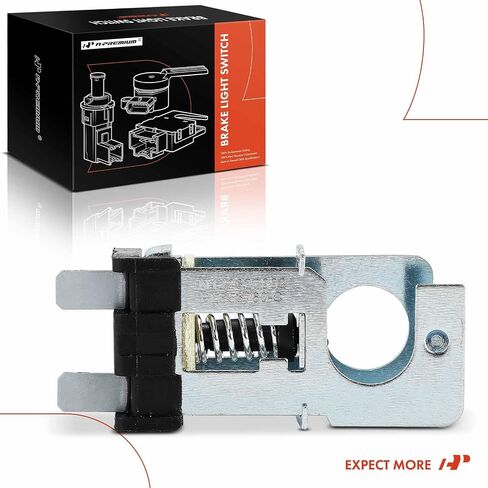A-Premium Brake Light Switch Lamp Compatible with Jeep Cherokee 1984-1990, Wagoneer, Comanche & Volkswagen Fastback & American Motors Ambassador, AMX, Concord, Eagle, 2 Pins in Saudi Arabia