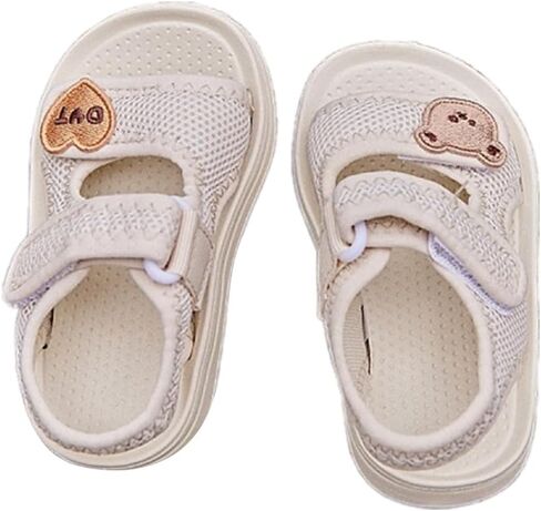 Korean Version Embroidery Children's Sandals Kids Soft Bottom Nonslip Shoes Baby Outdoor Beach Sports Sandals in Saudi Arabia