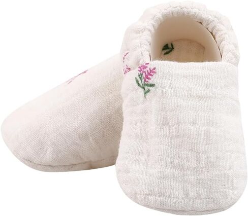 Comfortable Newborns Cotton Socks Shoes Gentle Care Prewalker for Boys and Girls Baby Learning to Walking Shoes in Kuwait