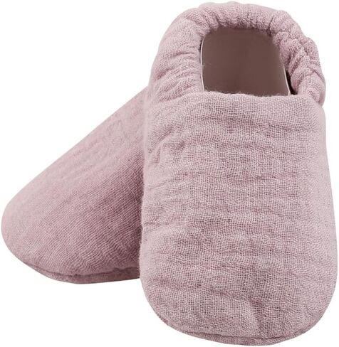 Comfortable Newborns Cotton Socks Shoes Gentle Care Prewalker for Boys and Girls Baby Learning to Walking Shoes in Kuwait