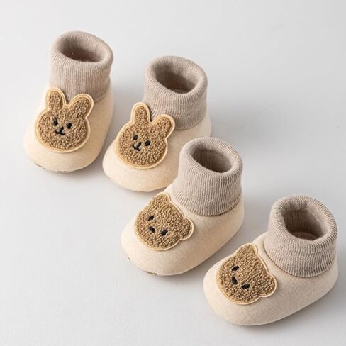 1 زوج من الجوارب الجوارب الطابق غير المتوحش الجوارب القطن الوسطى من 0 إلى 18 شهرًا الطفل in Kuwait