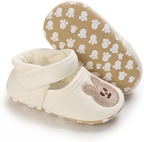 Upgrades Soft Soles Baby Walkers Shoes Bear Pattern Soft Bottom Baby Shoes Essential Footwear for Your Little Exploring in Saudi Arabia