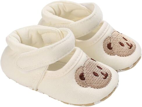 Upgrades Soft Soles Baby Walkers Shoes Bear Pattern Soft Bottom Baby Shoes Essential Footwear for Your Little Exploring in Saudi Arabia