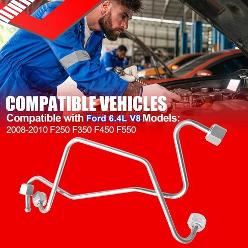 SMMS Diesel Fuel Injector Pump Gasket Kit for Ford F250 F350 F450 F550 6.4L V8 2008-2010 Power-stroke Diesel Engines Replaces OE: 8C3Z9A332B in Saudi Arabia