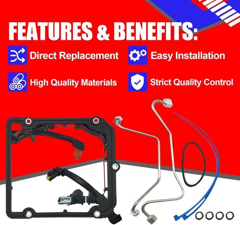 SMMS Diesel Fuel Injector Pump Gasket Kit for Ford F250 F350 F450 F550 6.4L V8 2008-2010 Power-stroke Diesel Engines Replaces OE: 8C3Z9A332B in Saudi Arabia