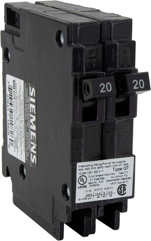 Recpro RV Circuit Breaker 20 AMP Q2020 | استبدال الكسارة العربة (حزمة واحدة) in Kuwait