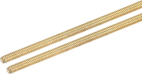 DMiotech 3 Pack M2 x 250mm Fully Threaded Rod Brass Right Hand Threads Rod Bar Studs in Saudi Arabia
