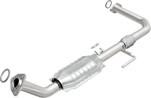 MagnaFlow Direct-Fit Catalytic Converter HM Grade Federal/EPA Compliant 24404 - Stainless Steel 2in Main Piping, 46.8in Overall Length, No O2 Sensor - Tundra Truck HM Replacement in Saudi Arabia