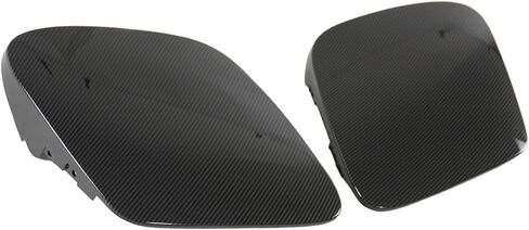 2PCS Headlight Cover for Corvette C5 1997-2004 Factory Style OE Replacement Part ABS Plastic Driver Side Passenger Side (Glossy Black) in Kuwait