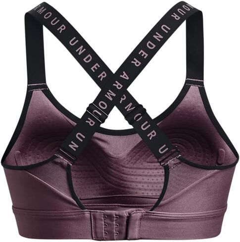 حمالة صدر رياضية Infinity High Impact للنساء من Under Armour، (500) أرجواني ضبابي/أسود/أرجواني ضبابي، مقاس متوسط in Saudi Arabia
