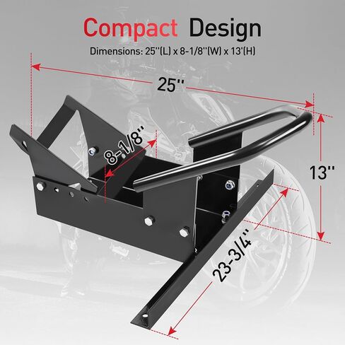 JY Performance chockcle wheel chock ، heavy stypricycle wheel stand for trailer ، crucer ، Sports & Dirt Bikes ، 1800 lb leg taple for 15 "-21" عجلات in Kuwait
