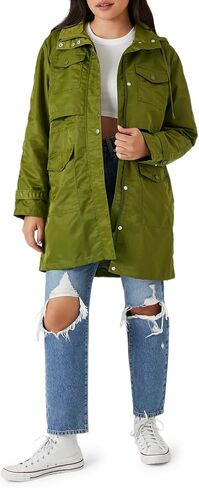 Forever 21 Coat Longline Trench Coat Longline Coat Longline in Kuwait