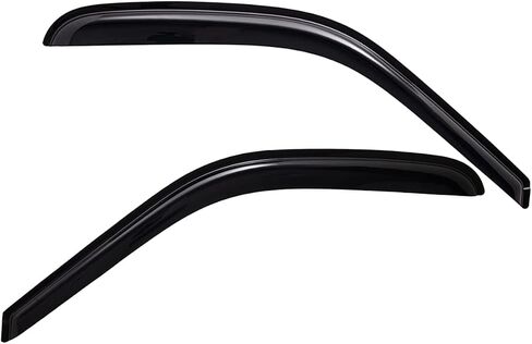 Lightronic WV192099 in-Channel Rain Guards, Dark Smoke, 2-Pieces Set, Fits 1988-1999 Chevrolet/GMC C/K1500/2500/3500 Regular Cab, 1995-1999 Chevrolet Tahoe, 1992-1999 GMC Yukon, 1992-1994 Blazer in Saudi Arabia