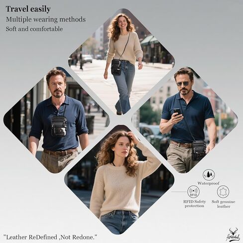 Neck Wallet - Rfid Wallet Women - passport holder for travel - Travel Wallet Passport Holder For Travel Women - 10.3x6.8inch (Dark Coffe) in Kuwait