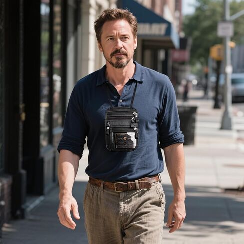 Neck Wallet - Rfid Wallet Women - passport holder for travel - Travel Wallet Passport Holder For Travel Women - 10.3x6.8inch (Dark Coffe) in Kuwait