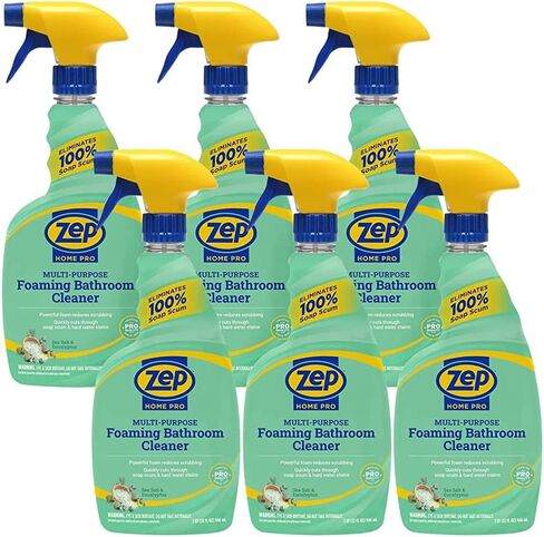 Zep Home Pro Multi-Purpose Foaming Bathroom Cleaner - 32 Fl. Oz. - R53106 - Pro Trusted Cleaning Power: Now in Refreshing Scents and Family Friendly Formulas (1) in Saudi Arabia