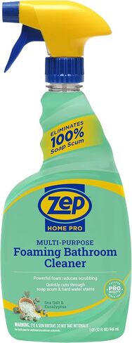 Zep Home Pro Multi-Purpose Foaming Bathroom Cleaner - 32 Fl. Oz. - R53106 - Pro Trusted Cleaning Power: Now in Refreshing Scents and Family Friendly Formulas (1) in Saudi Arabia