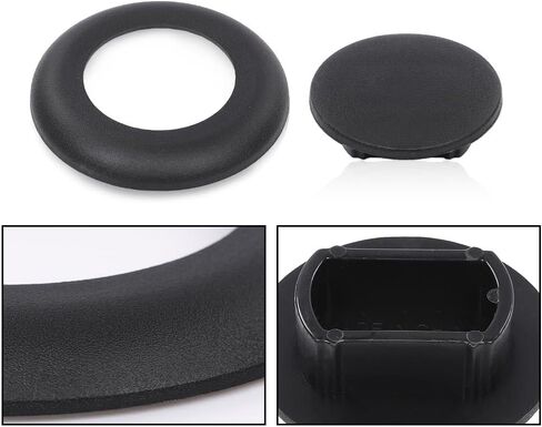 Trim Ring Kit 5th Wheel Hitch Puck Cover Plug Compatible with Ford F250 F350 F450 F550 Super Duty Trucks 2011-2023 BC3Z-99000A25-A in Kuwait