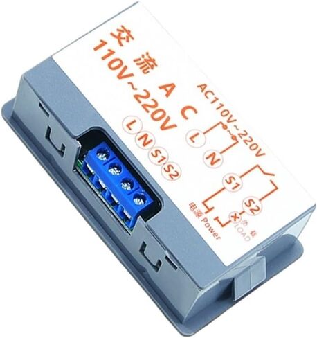 T3230 DC12V DC24V AC110-220V Cycle Delay Relay LED Display Timer Control Switch Djustable Relay Time Delay Switch(AC110 to 220V) in Saudi Arabia